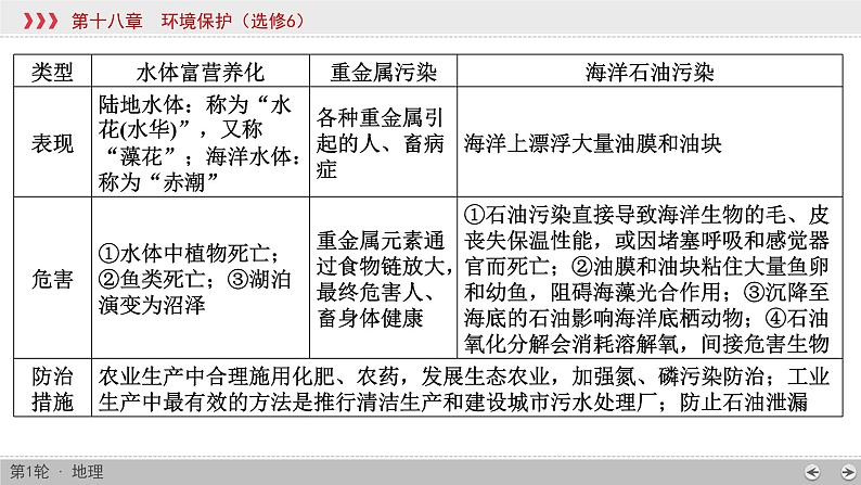 (新高考)高考地理一轮复习讲练课件第18章 环境保护 (含答案)第5页