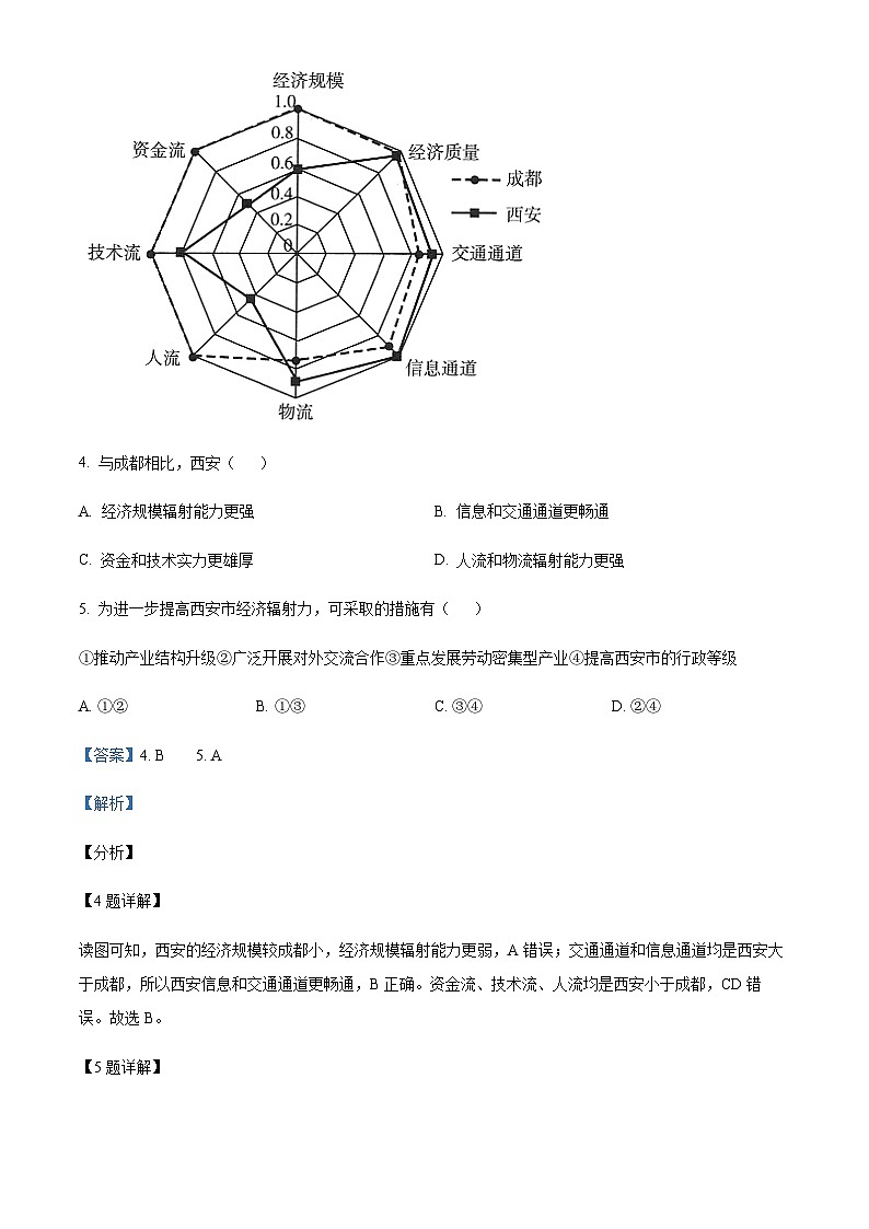天津市耀华中学2022-2023学年高二下学期期末地理试题03