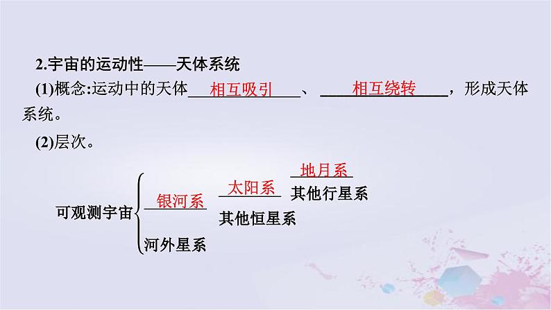 普通高中地理必修一学业水平合格性考试复习第一章宇宙中的地球课件第4页