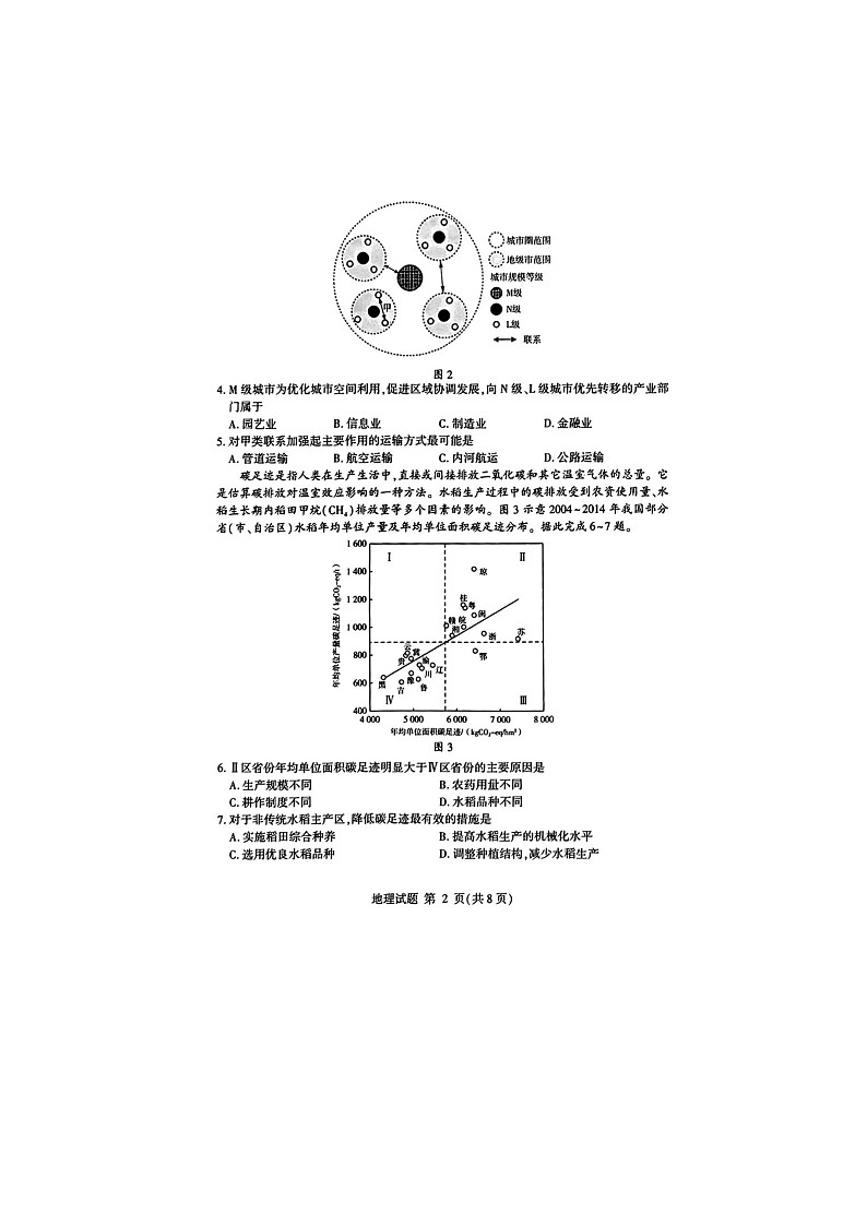 山东省临沂市2022-2023学年高二下学期期末地理试题02