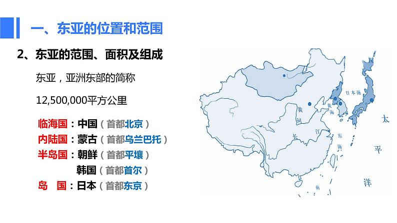 2024高中地理一轮复习区域地理 亚洲分区 东亚和日本课件PPT06