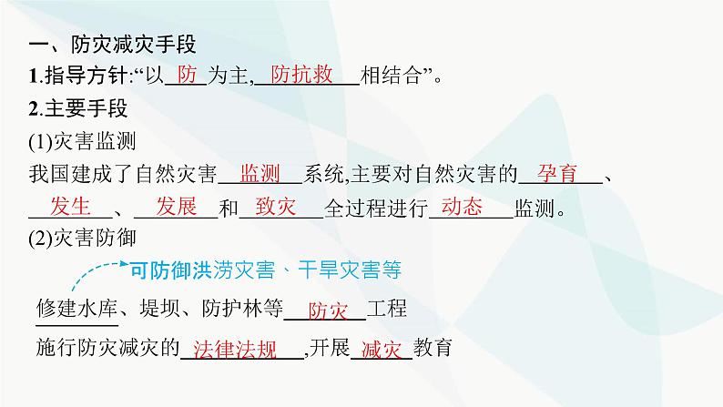 人教版高中地理必修第一册第6章自然灾害第3节防灾减灾课件05