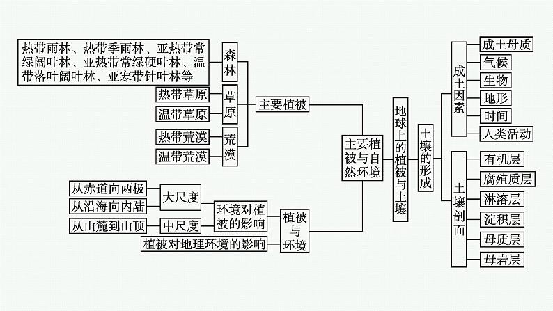 湘教版高中地理必修第一册第五章地球上的植被与土壤本章整合课件第4页