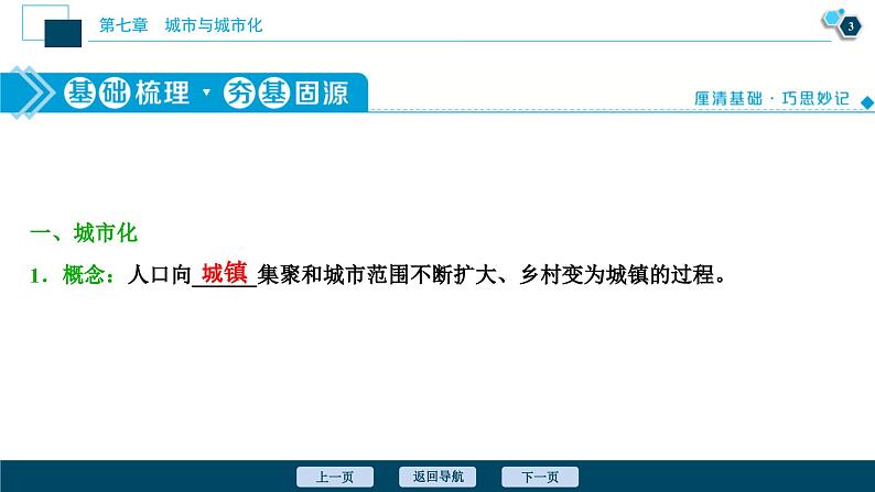 高考地理一轮考点复习课件 第18讲　城 市 化　 (含解析)第4页