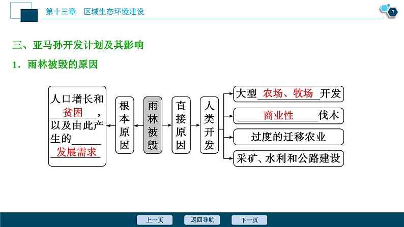 高考地理一轮考点复习课件 第28讲　森林的开发和保护——以亚马孙热带雨林为例 (含解析)08