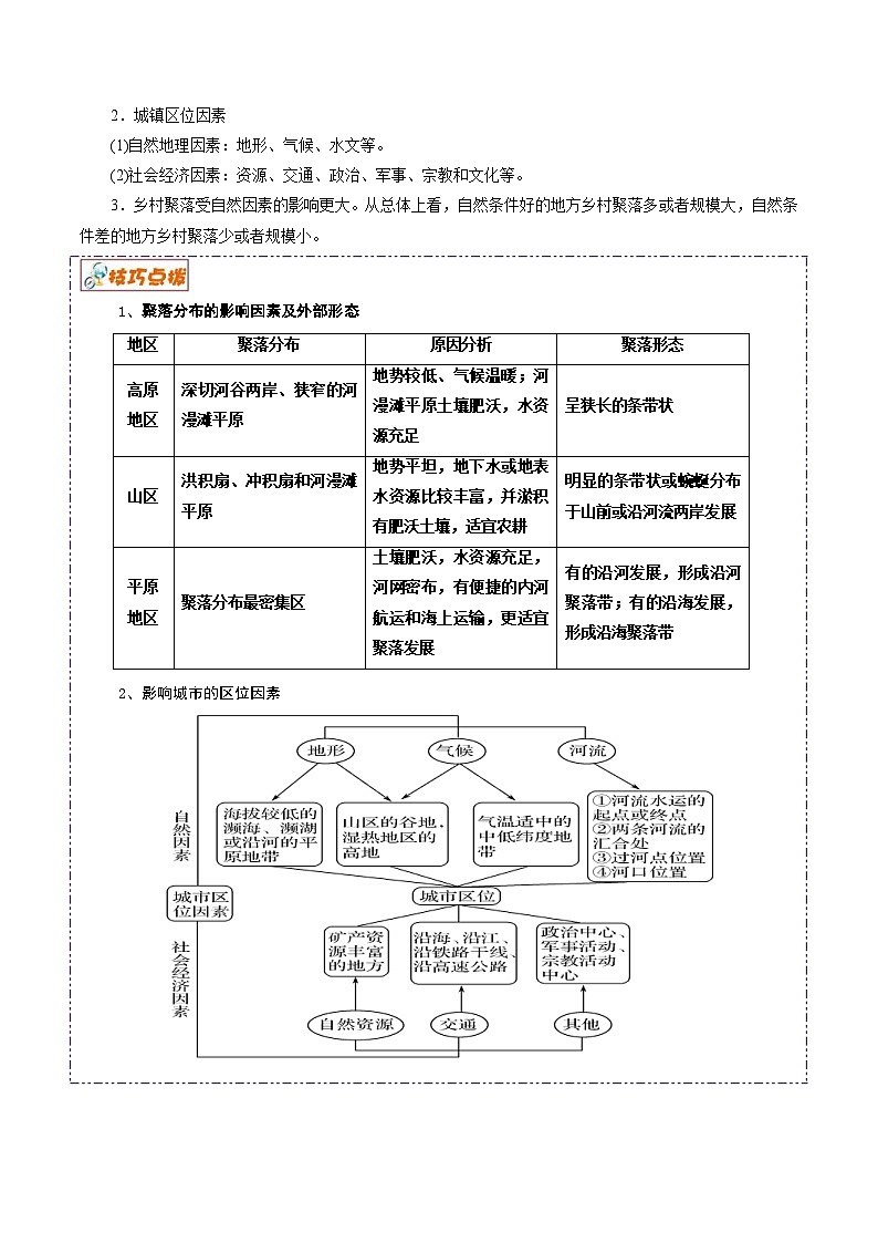 高考地理二轮复习讲练解密09 城市与环境 (含解析)第3页