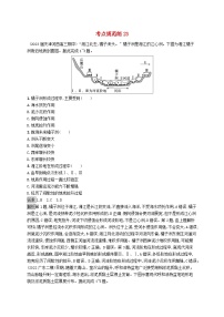 适用于新教材2024版高考地理一轮总复习第五章地表形态的塑造考点规范练23新人教版