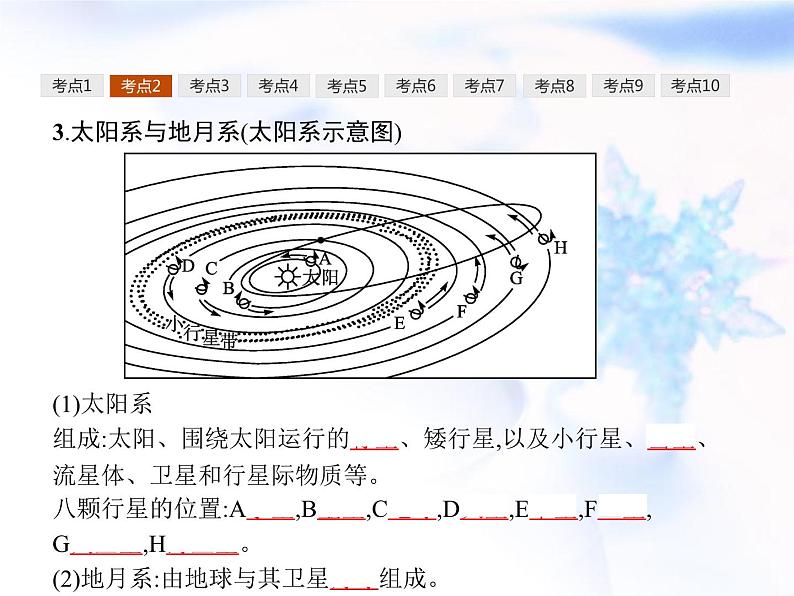 高中地理学考复习第1讲宇宙中的地球课件08