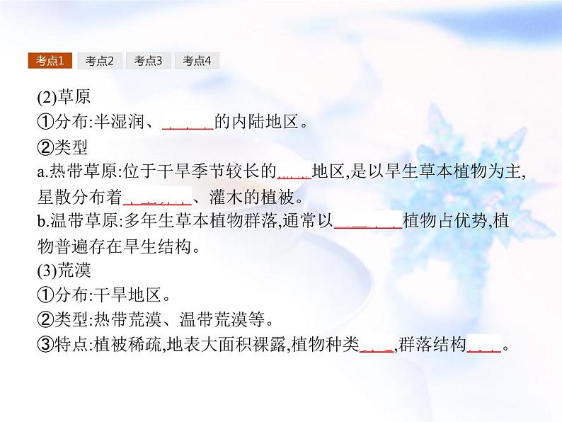 高中地理学考复习第5讲地球上的植被与土壤课件05