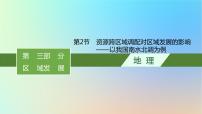 适用于新教材2024版高考地理一轮总复习第三部分区域发展第十二单元区域联系与区域发展第2节资源跨区域调配对区域发展的影响__以我国南水北调为例课件鲁教版