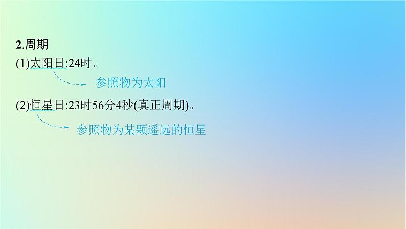 适用于新教材2024版高考地理一轮总复习第一部分自然地理第二单元从宇宙看地球环境第2节地球自转的意义课件鲁教版06