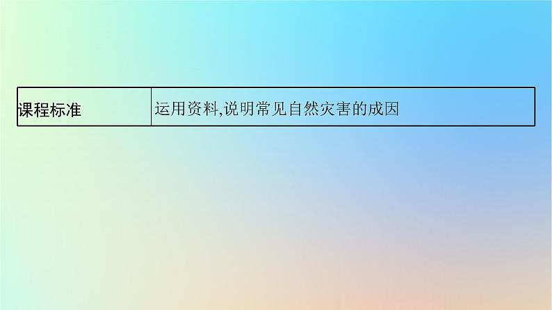 适用于新教材2024版高考地理一轮总复习第一部分自然地理第五单元从人地作用看自然灾害第1节自然灾害的成因课件鲁教版第3页