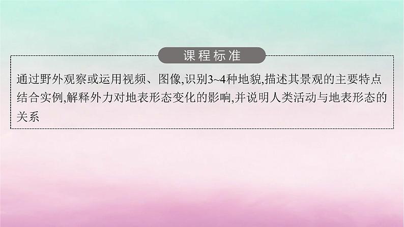 适用于新教材2024版高考地理一轮总复习第3章岩石圈与地表形态第6讲课时1课时1风化流水作用与地表形态课件湘教版第3页