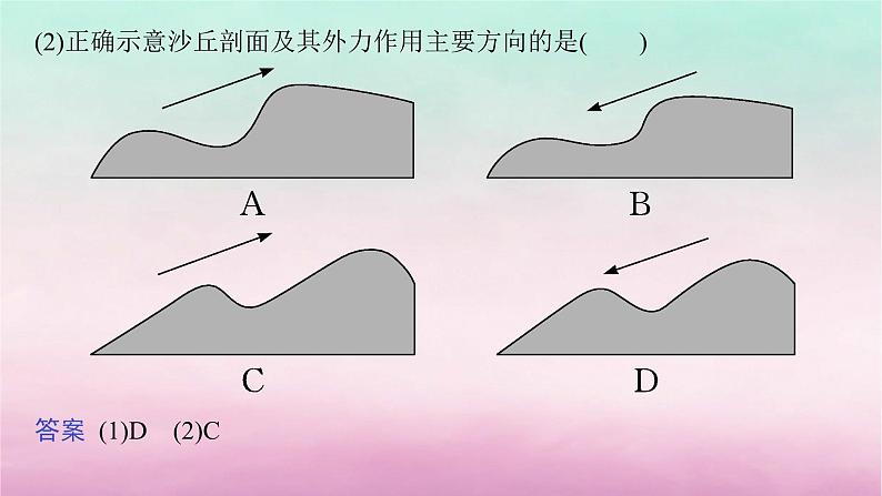 适用于新教材2024版高考地理一轮总复习第3章岩石圈与地表形态高考风向标三课件湘教版第4页