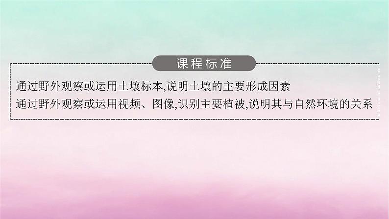 适用于新教材2024版高考地理一轮总复习第6章自然环境的整体性与差异性第12讲课时1主要植被与环境课件湘教版第3页