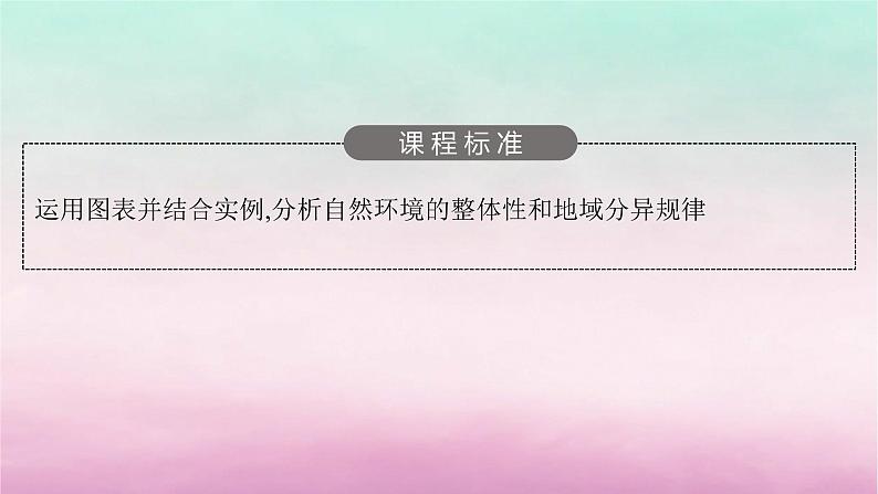 适用于新教材2024版高考地理一轮总复习第6章自然环境的整体性与差异性第13讲课时1自然环境的整体性课件湘教版03