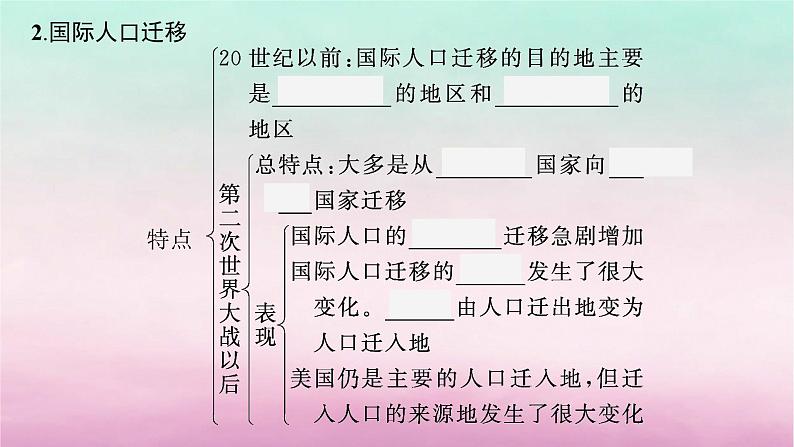 适用于新教材2024版高考地理一轮总复习第8章人口与地理环境第15讲课时2人口迁移课件湘教版第5页