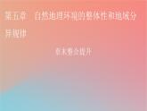 2023年新教材高中地理章末整合提升5第5章自然地理环境的整体性和地域分异规律课件中图版选择性必修1