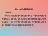 2023年新教材高中地理章末整合提升5第5章自然地理环境的整体性和地域分异规律课件中图版选择性必修1