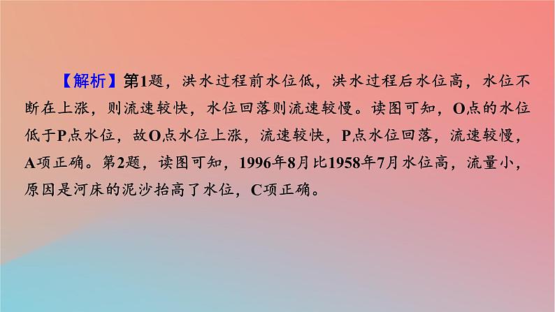 2023年新教材高中地理章末整合提升4第4章地球上水的运动与能量交换课件中图版选择性必修108