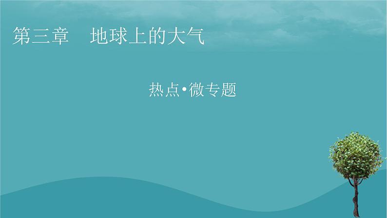 2023年新教材高中地理热点：全球气候变暖微专题：逆温现象及其影响课件湘教版必修第一册01