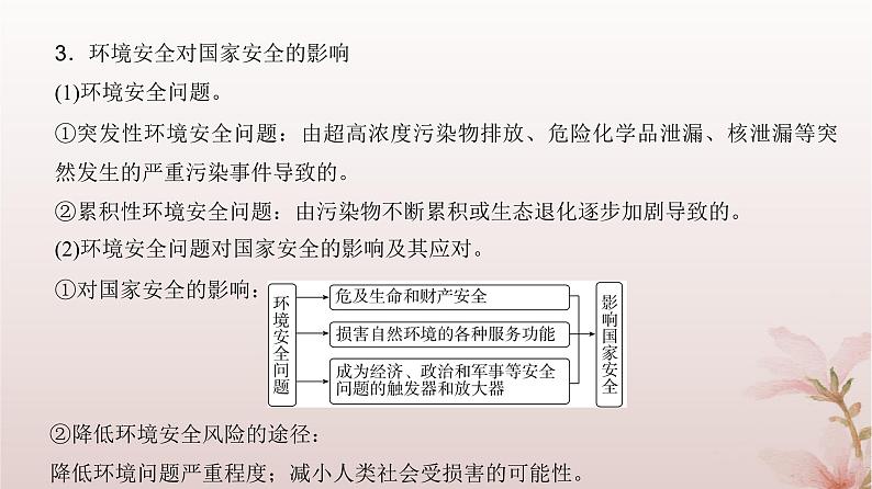 2024届高考地理一轮总复习第四部分资源环境与国家安全第十七章资源环境与国家安全第41讲自然环境与国家安全课件第7页