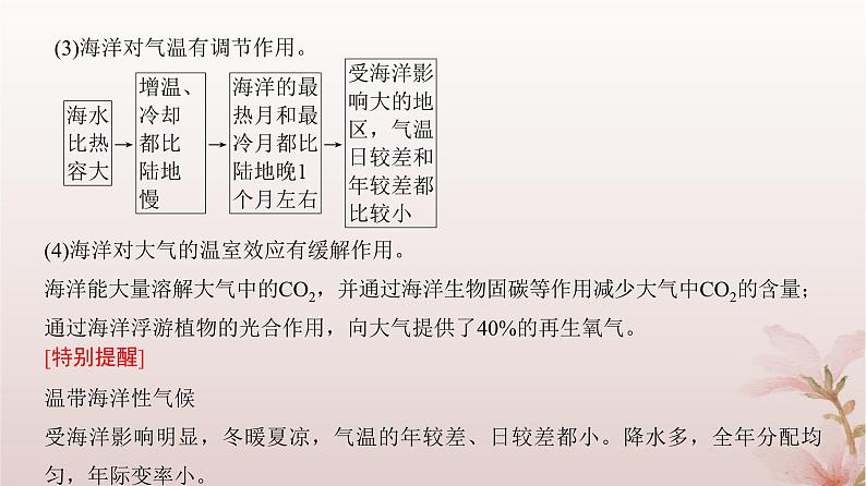 2024届高考地理一轮总复习第一部分自然地理第四章地球上的水第13讲海_气相互作用课件06