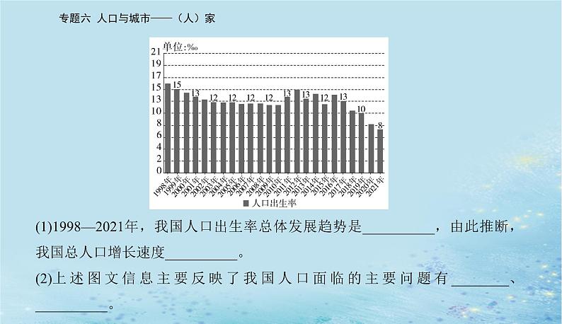 2023高考地理二轮专题复习与测试第二部分专题六人口与城市__人家课件第8页