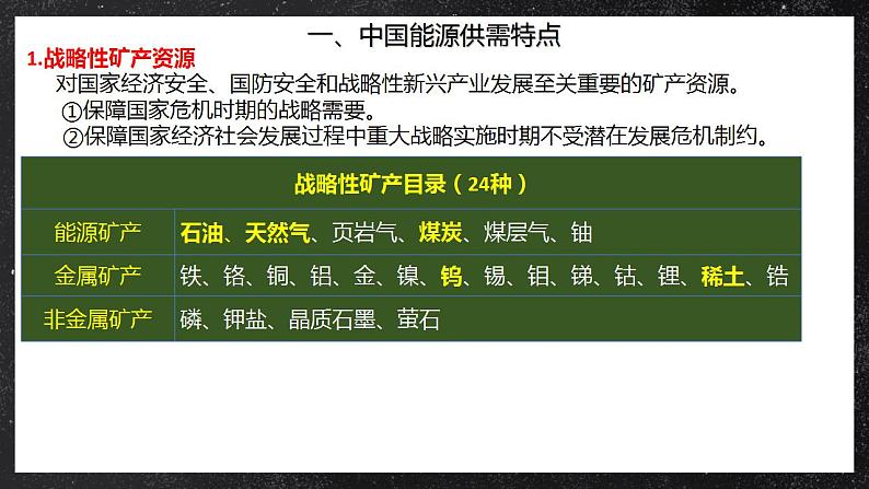 【核心素养】2.2中国的能源安全 课件+学案 人教版2019高中地理选择性必修三04