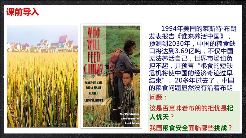 【核心素养】2.3 中国的耕地资源与粮食安全 课件+教案+素材 人教版2019高中地理选择性必修三04