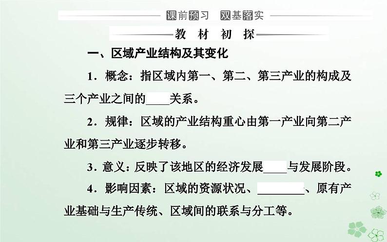 新教材2023高中地理第二章区域发展第二节德国鲁尔区的产业结构变化课件中图版选择性必修203