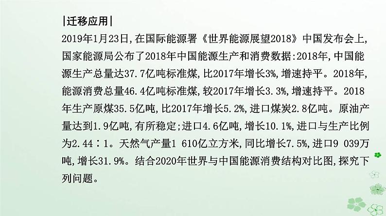 新教材2023高中地理第二章资源安全与国家安全第二节中国的能源安全课件新人教版选择性必修305