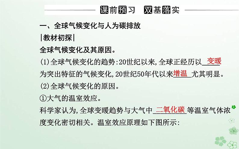 新教材2023高中地理第三章环境安全与国家安全第四节全球气候变化与国家安全课件新人教版选择性必修3第3页