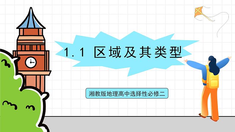 湘教版地理高中选择性必修二 1.1《区域及其类型 课件》课件第1页