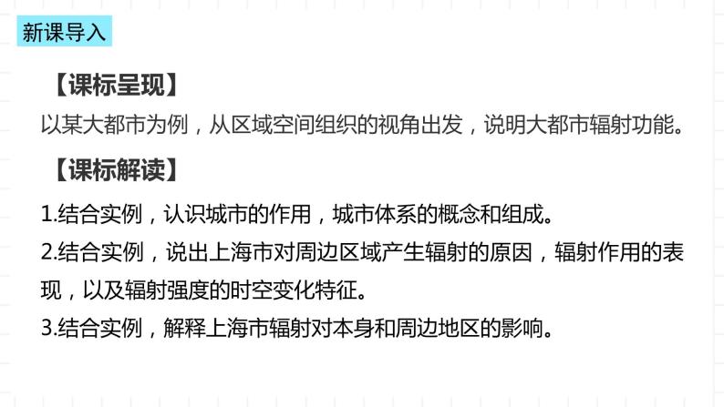 湘教版地理高中选择性必修二 2.1《大都市的辐射功能——以我国上海为例》课件03