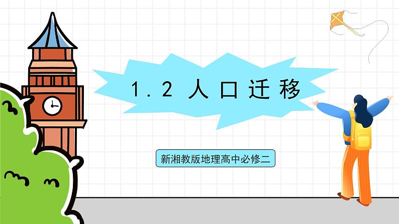 新湘教版地理高中必修二 1.2《人口迁移课件》课件01