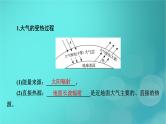 新高考适用2024版高考地理一轮总复习第1部分自然地理第3章地球上的大气第1讲大气的组成和垂直分层大气受热过程考点2大气受热过程课件