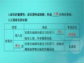 新高考适用2024版高考地理一轮总复习第1部分自然地理第5章地貌与地表形态的塑造第2讲塑造地表形态的力量考点3岩石圈的物质循环课件