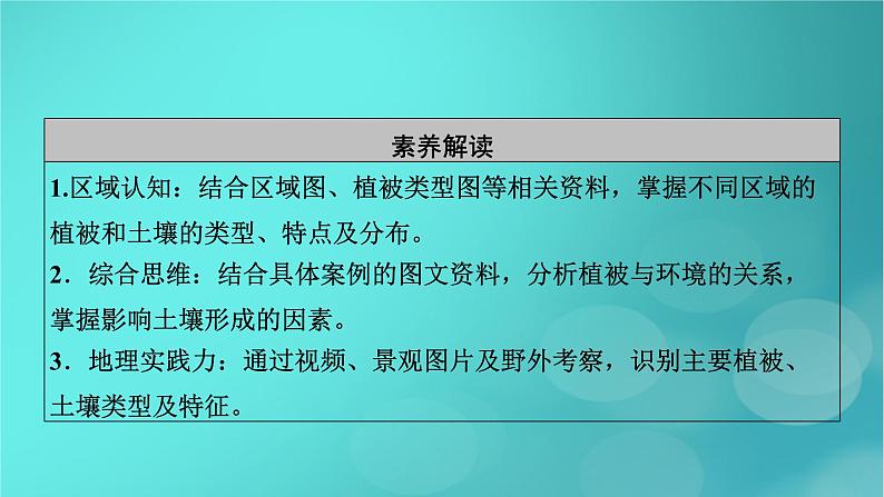 新高考适用2024版高考地理一轮总复习第1部分自然地理第6章自然环境的整体性与差异性第1讲植被与土壤考点1植被课件06