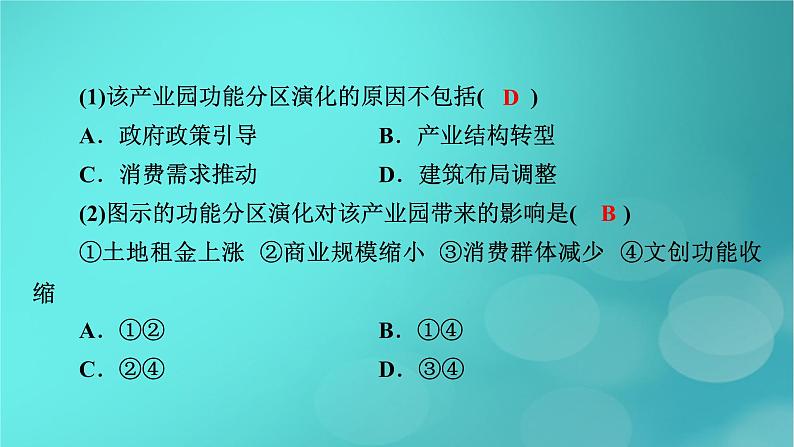 新高考适用2024版高考地理一轮总复习第2部分人文地理第3章产业区位因素第3讲服务业区位因素及其变化考点2服务业区位因素的变化课件08