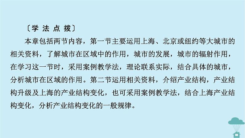 新教材2023年高中地理第3章城市产业与区域发展第1节城市的辐射功能课件新人教版选择性必修204