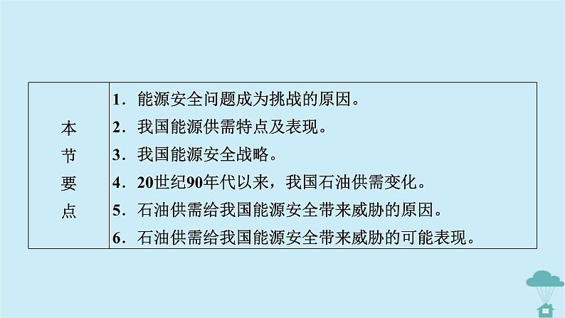 新教材2023年高中地理第2章资源安全与国家安全第2节中国的能源安全课件新人教版选择性必修303