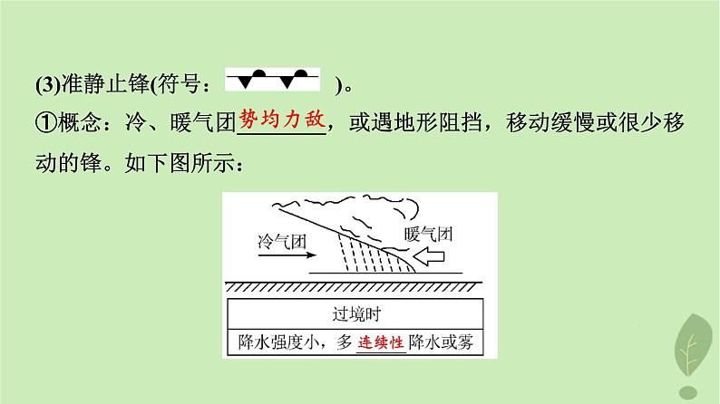 2024版高考地理一轮总复习第2章地球上的大气第3节常见天气系统课件06