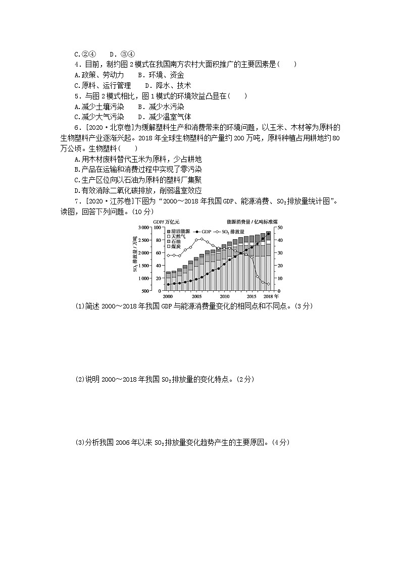 2024版新教材高考地理全程一轮总复习章末高考真题专练十五湘教版02