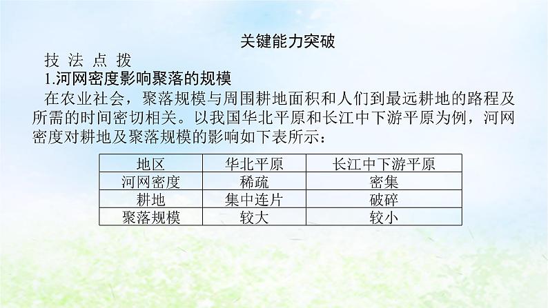 2024版新教材高考地理全程一轮总复习第一部分自然地理第四章岩石圈与地表形态第23课时地表形态与人类活动课件湘教版07