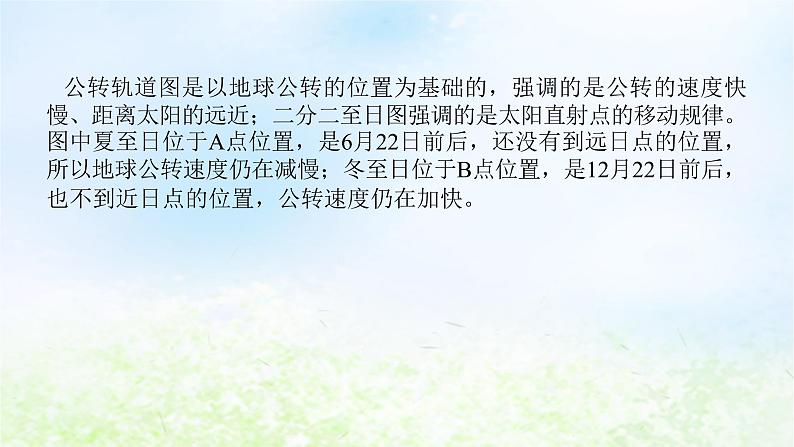 2024版新教材高考地理全程一轮总复习第一部分自然地理第三章地球的运动第12课时地球公转特征与黄赤交角课件湘教版08