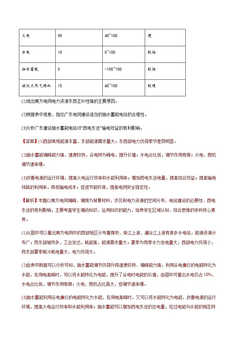 专题17 区域联系与区域协调发展-五年（2018-2022）高考地理真题分项详解（浙江专用）（解析版）第3页