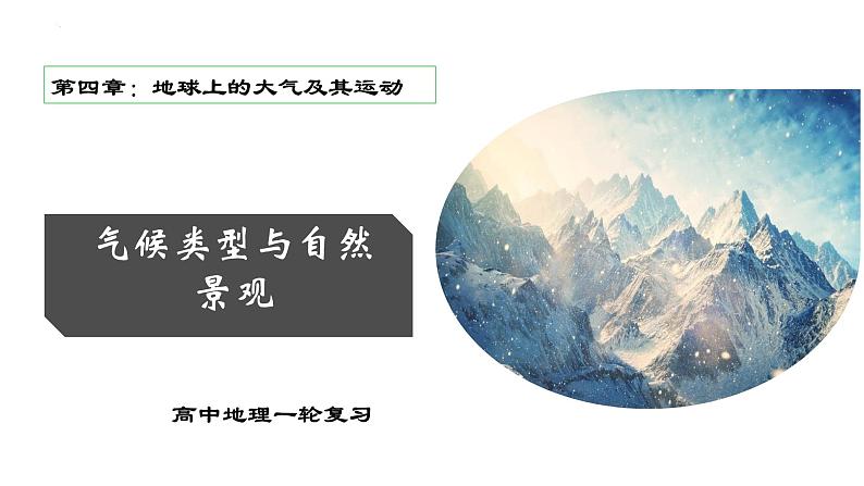 考点05 气候类型与自然景观（第1课时）-【一轮夯基】备战2024年高考地理一轮复习优质课件（通用版）01