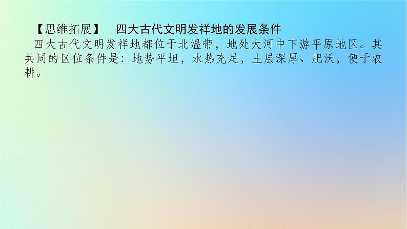 2024版新教材高考地理全程一轮总复习第三部分区域发展第十七章资源环境与区域发展第72课时区域发展的自然环境基次件新人教版课件PPT第6页