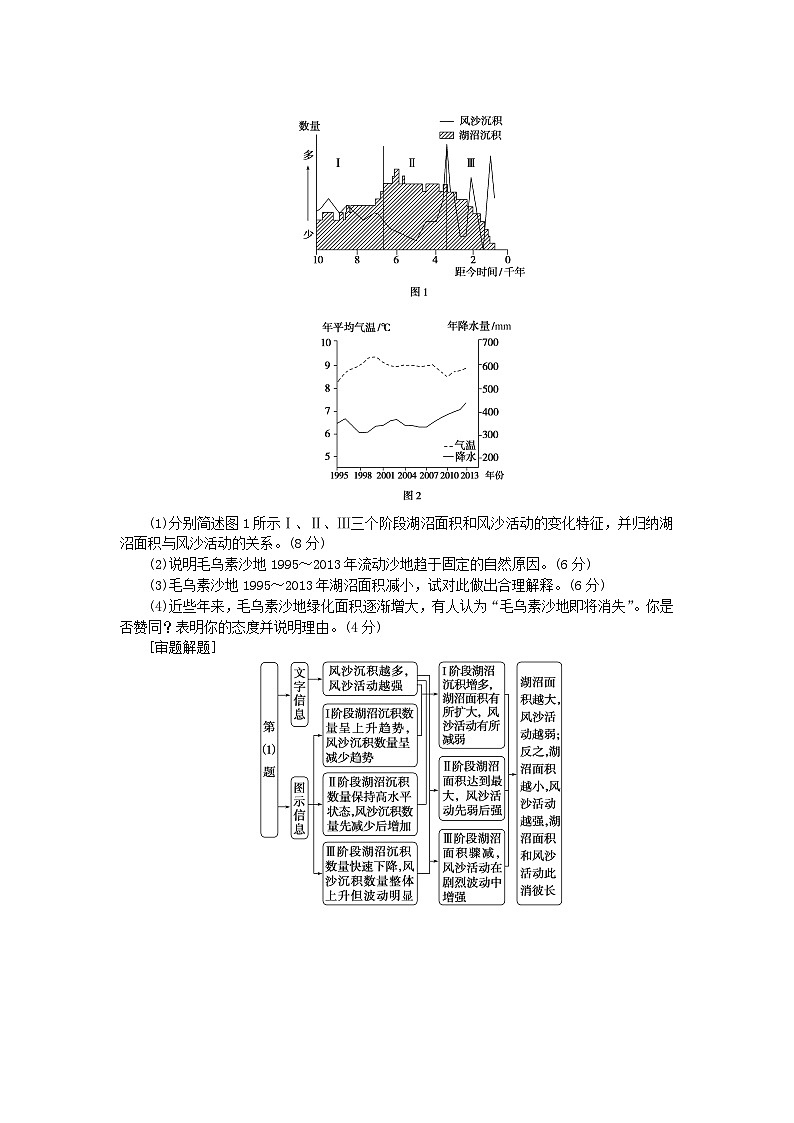 2024版新教材高考地理全程一轮总复习第三部分区域发展第十七章区域发展第76课时生态脆弱区的综合治理__以我国荒漠化地区为例学生用书湘教版03